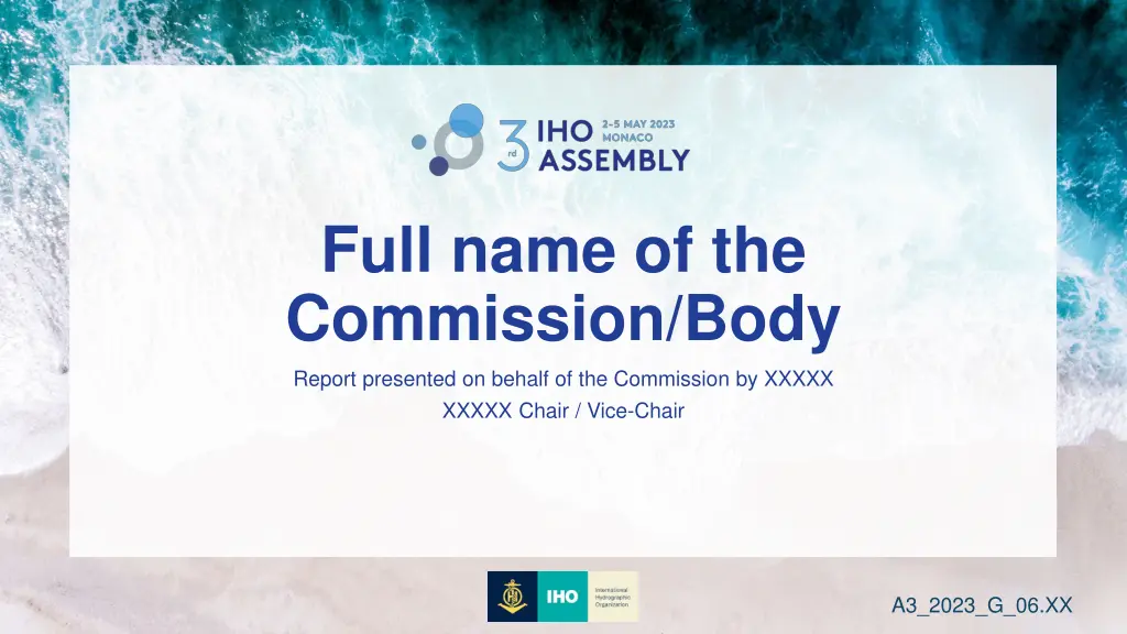 full name of the commission body n.w