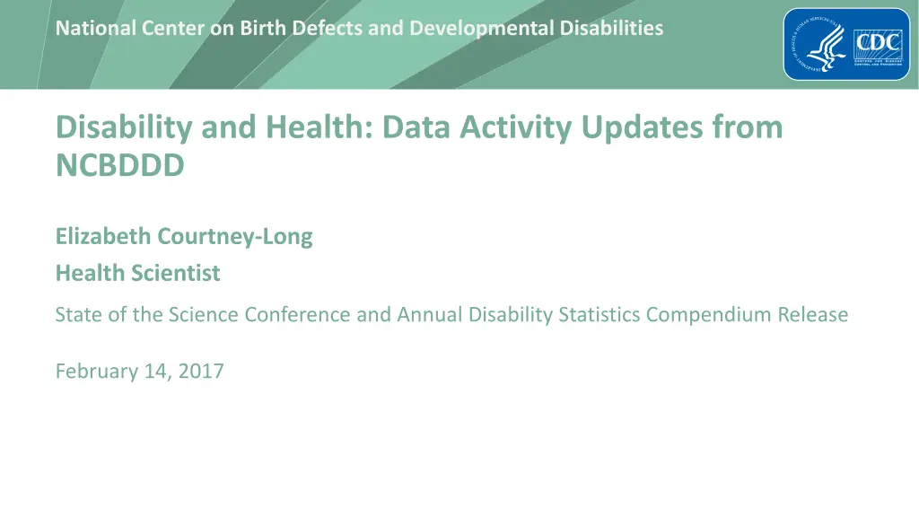 national center on birth defects n.w