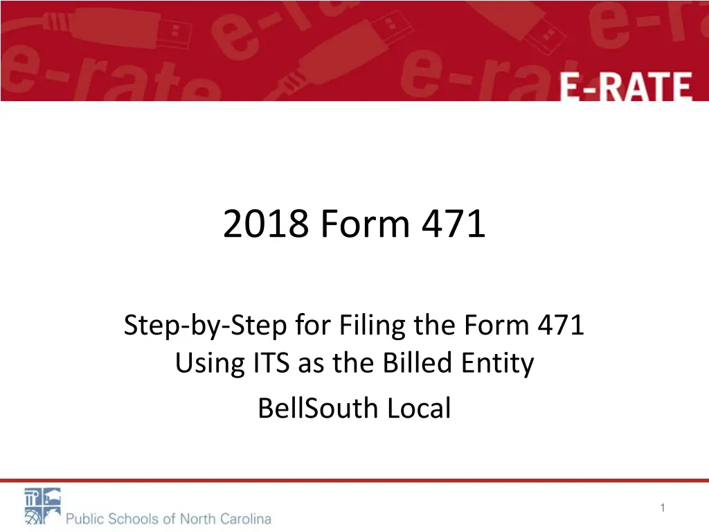 2018 form 471 n.w