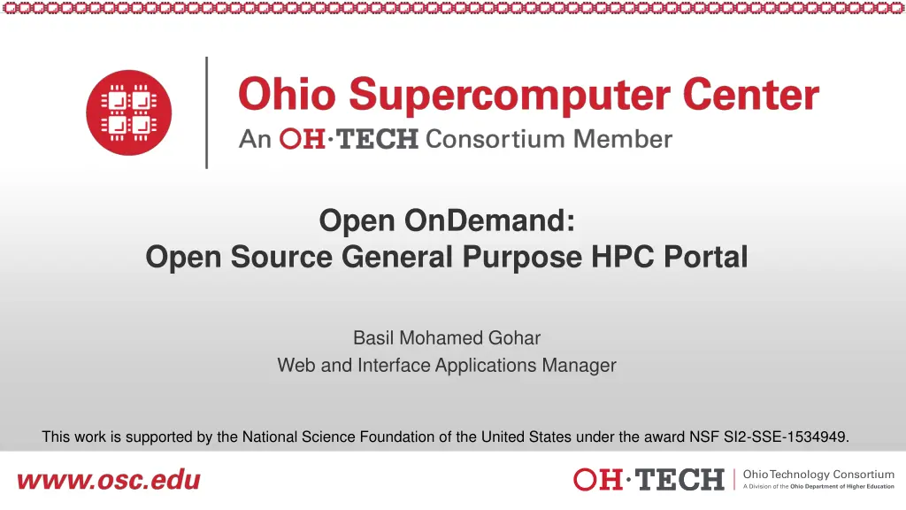 open ondemand n.w