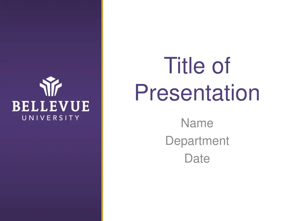 title of presentation n.w