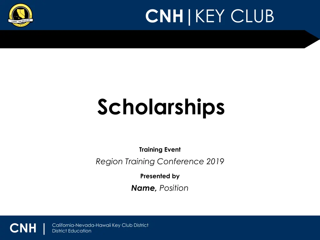 cnh key club n.w