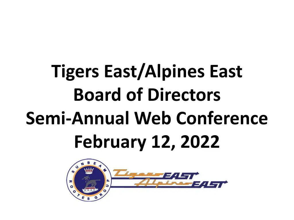 tigers east alpines east board of directors semi n.w