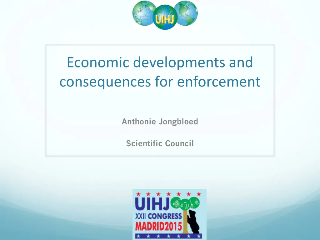 economic developments and consequences n.w