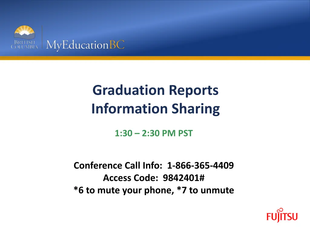 graduation reports information sharing n.w