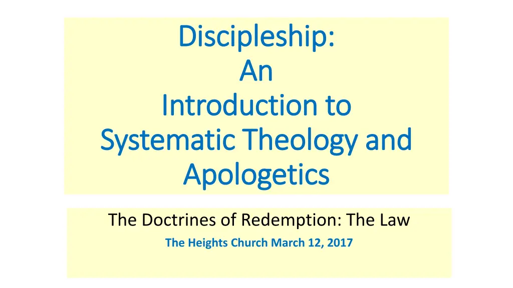 discipleship discipleship an an introduction n.w