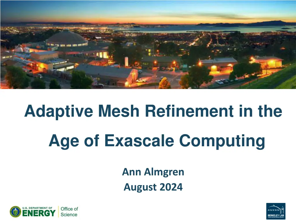 adaptive mesh refinement in the n.w