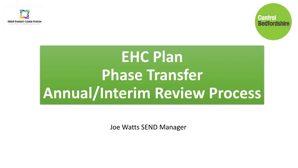 ehc plan phase transfer n.w