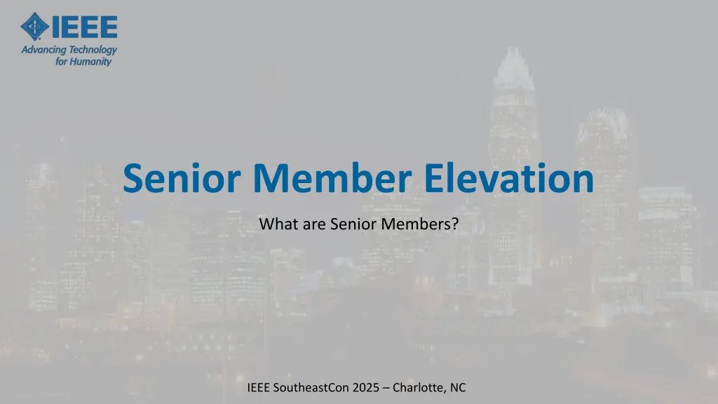 senior member elevation n.w