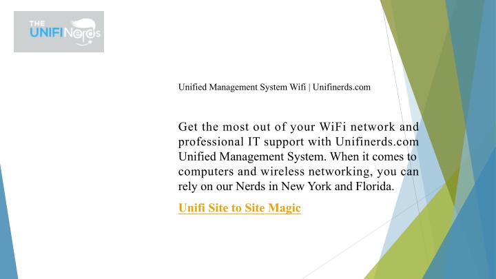 unified management system wifi unifinerds com n.w