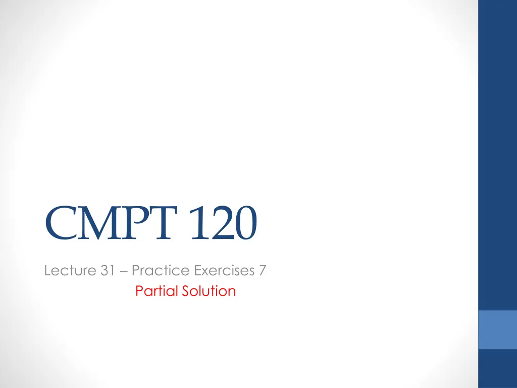 cmpt 120 n.w