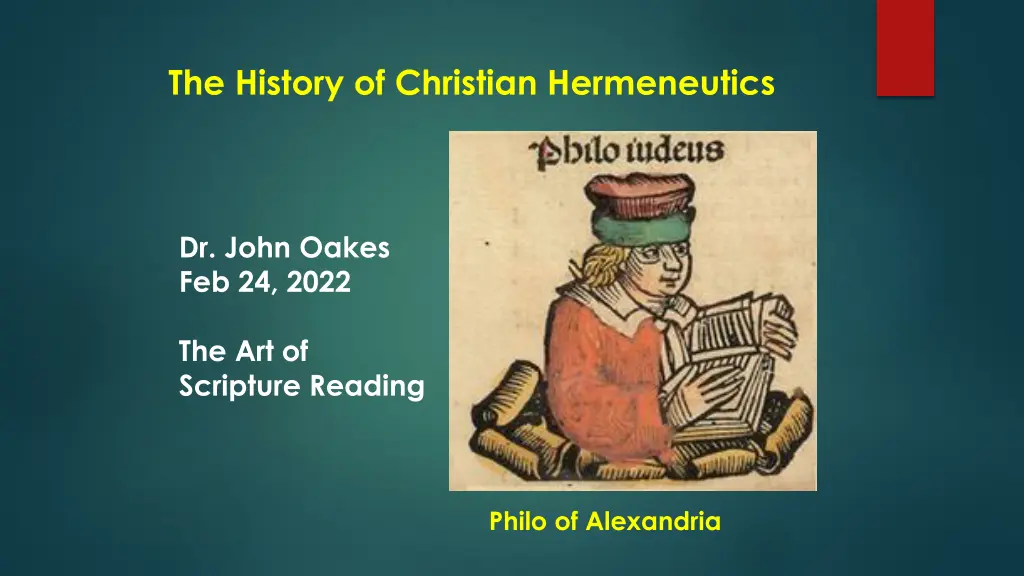 the history of christian hermeneutics n.w