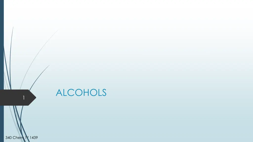 alcohols n.w