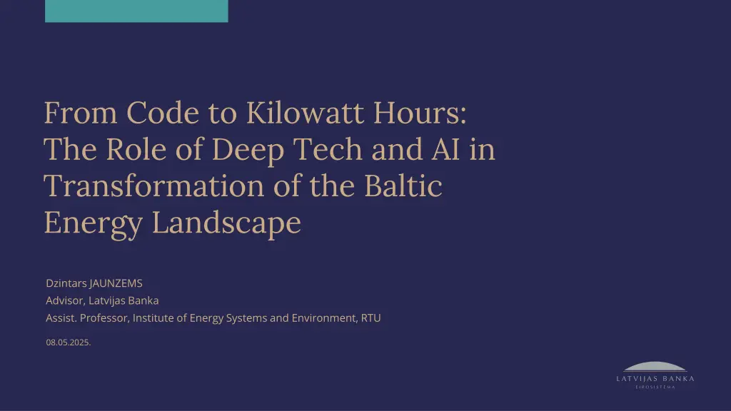 from code to kilowatt hours the role of deep tech n.w