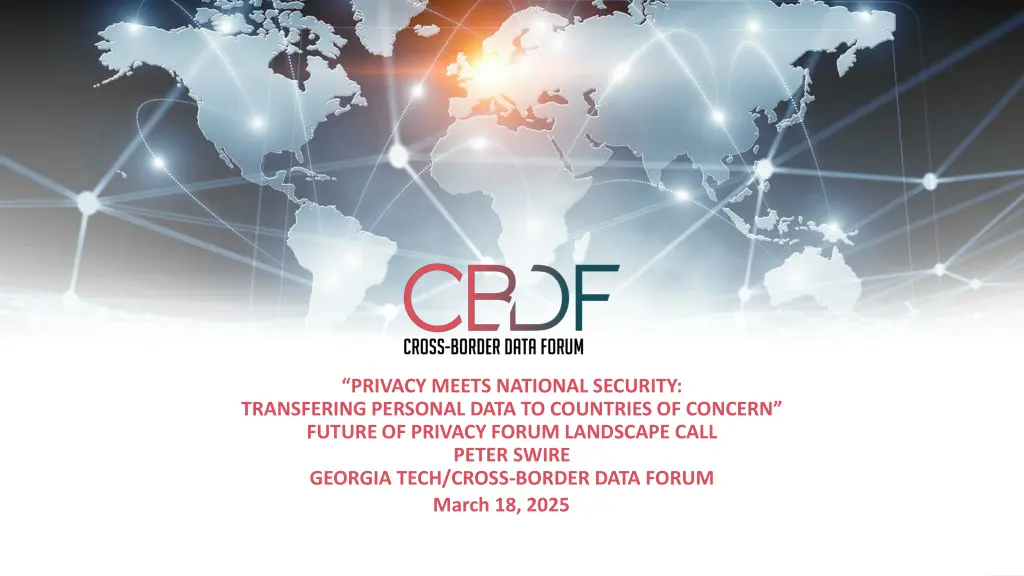 privacy meets national security transfering n.w