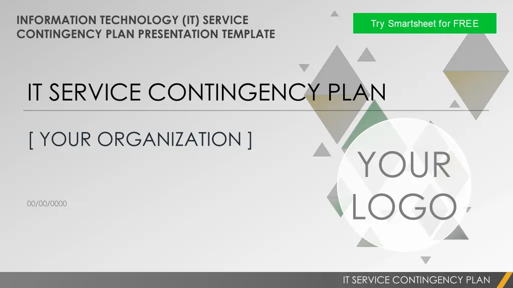 information technology it service contingency n.w