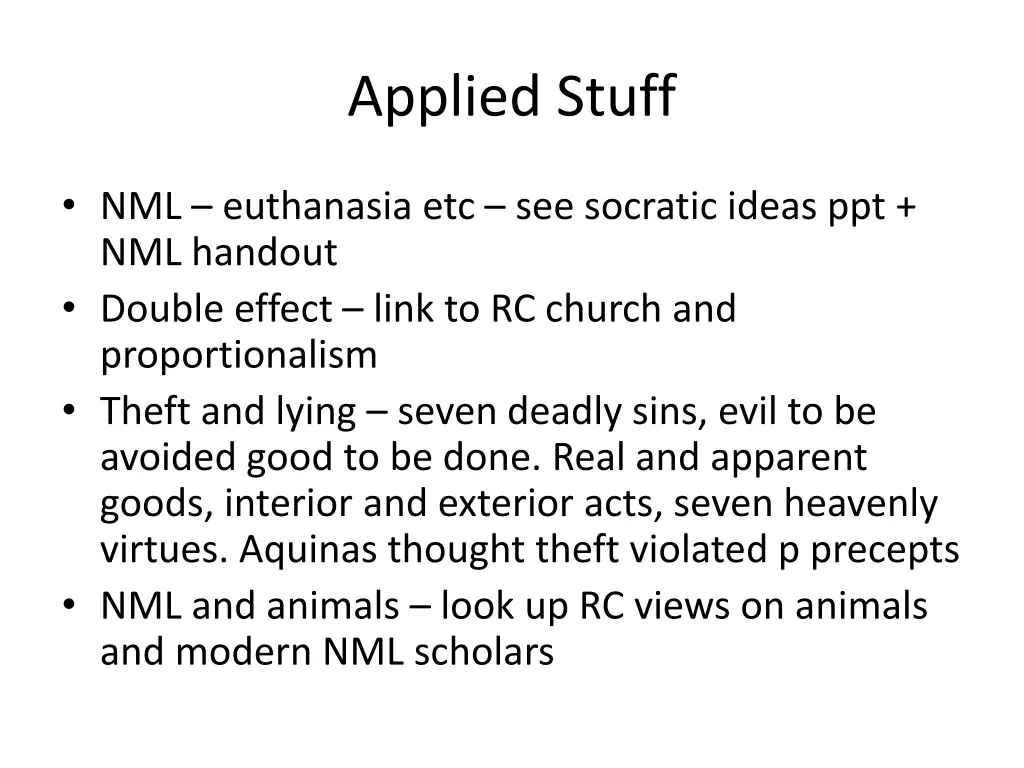 applied stuff n.w