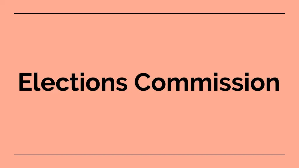 elections commission n.w