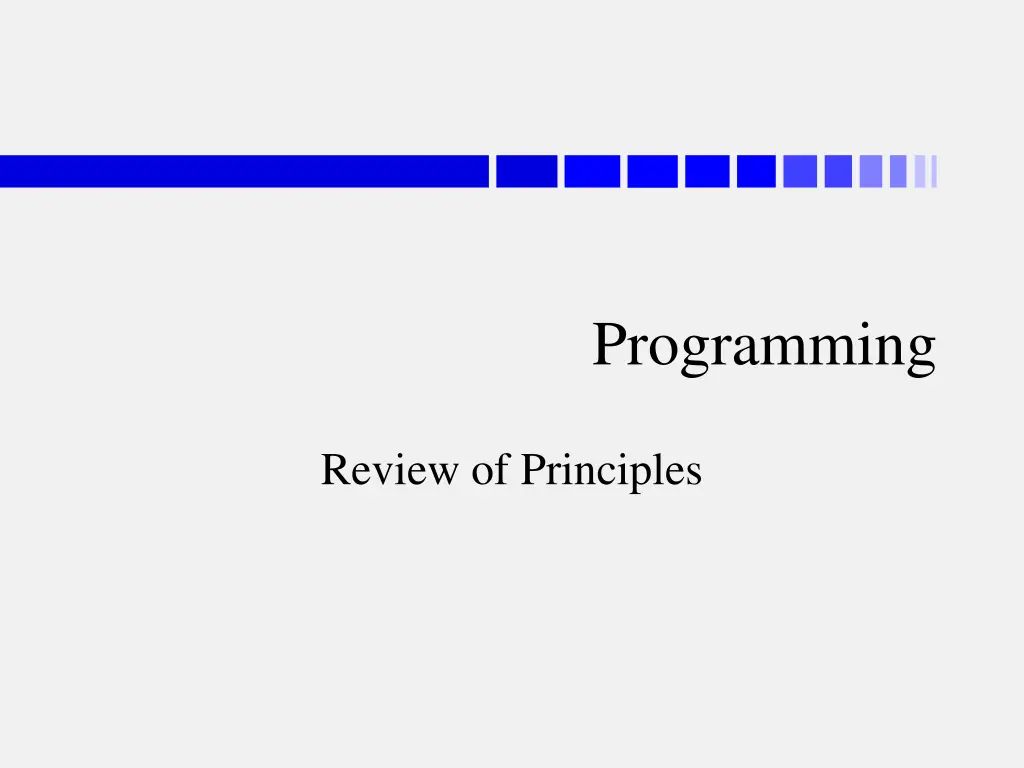 programming n.w