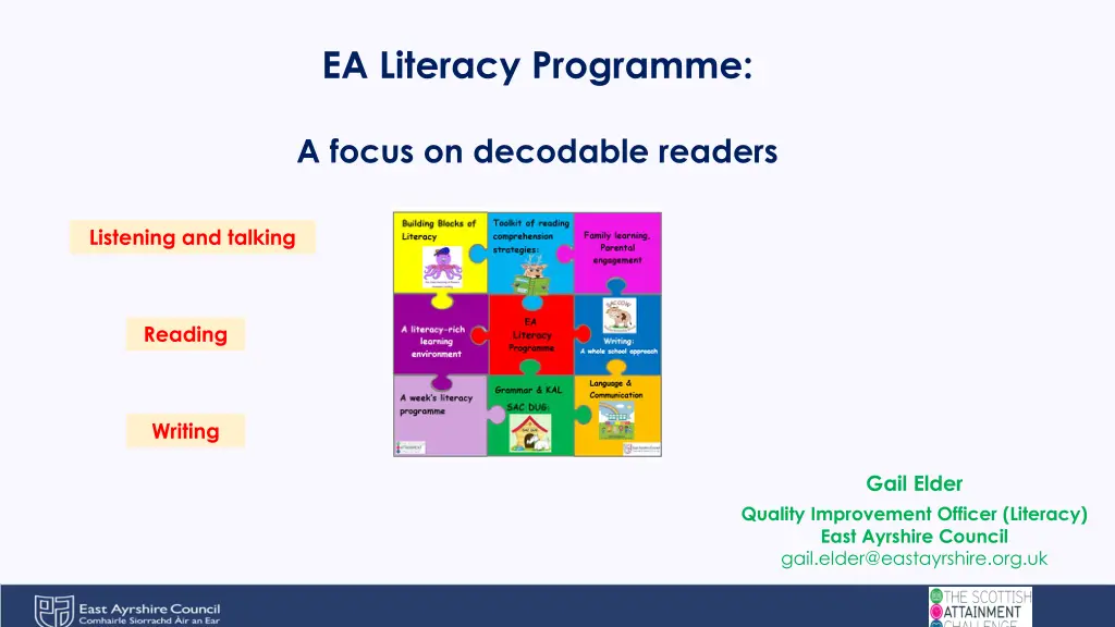 ea literacy programme n.w