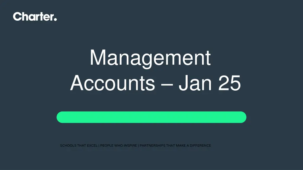 management accounts jan 25 n.w