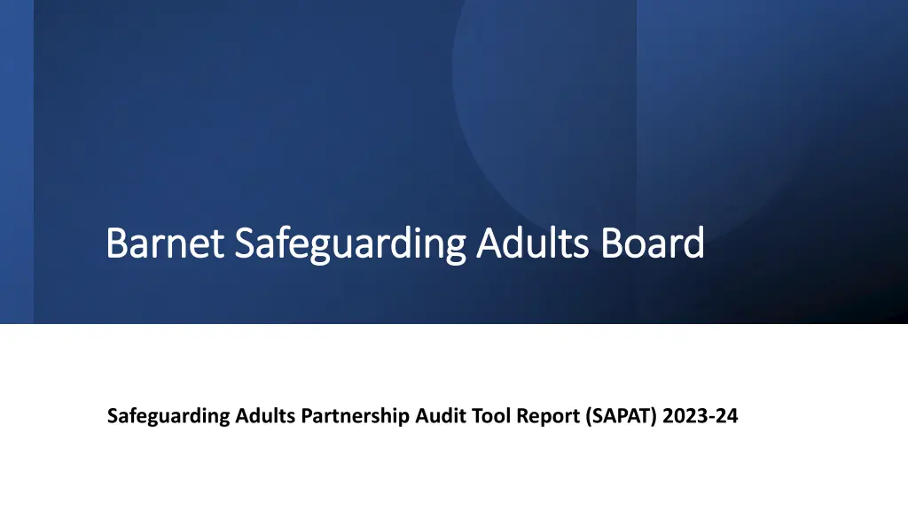 barnet safeguarding adults board barnet n.w