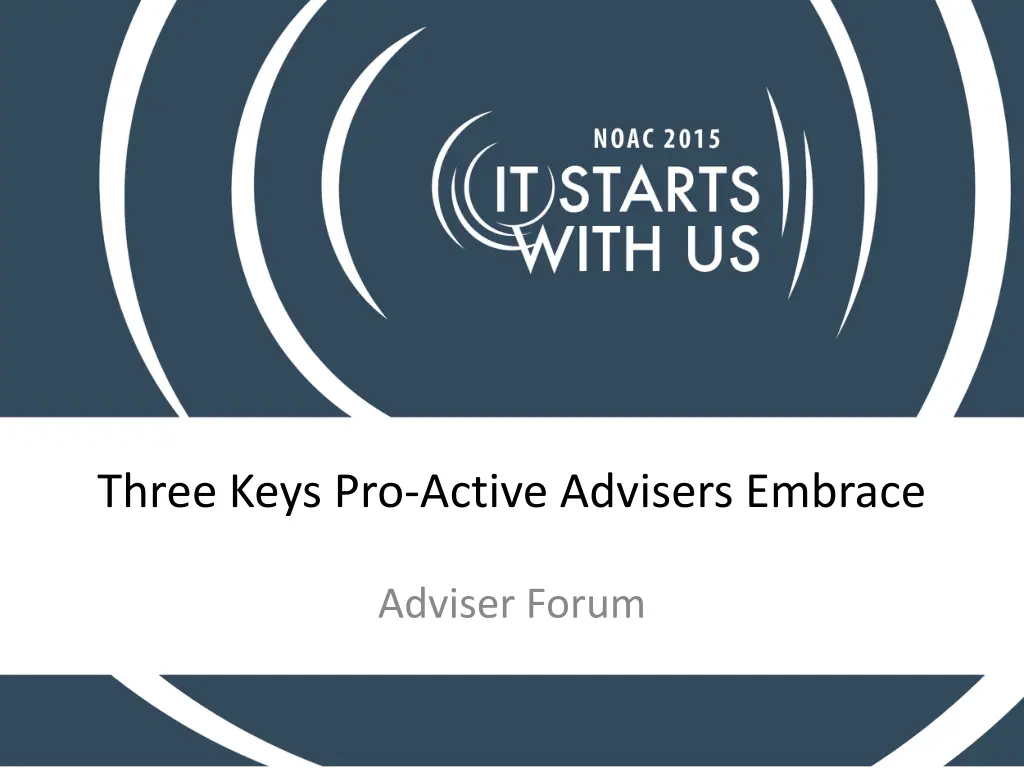 three keys pro active advisers embrace n.w