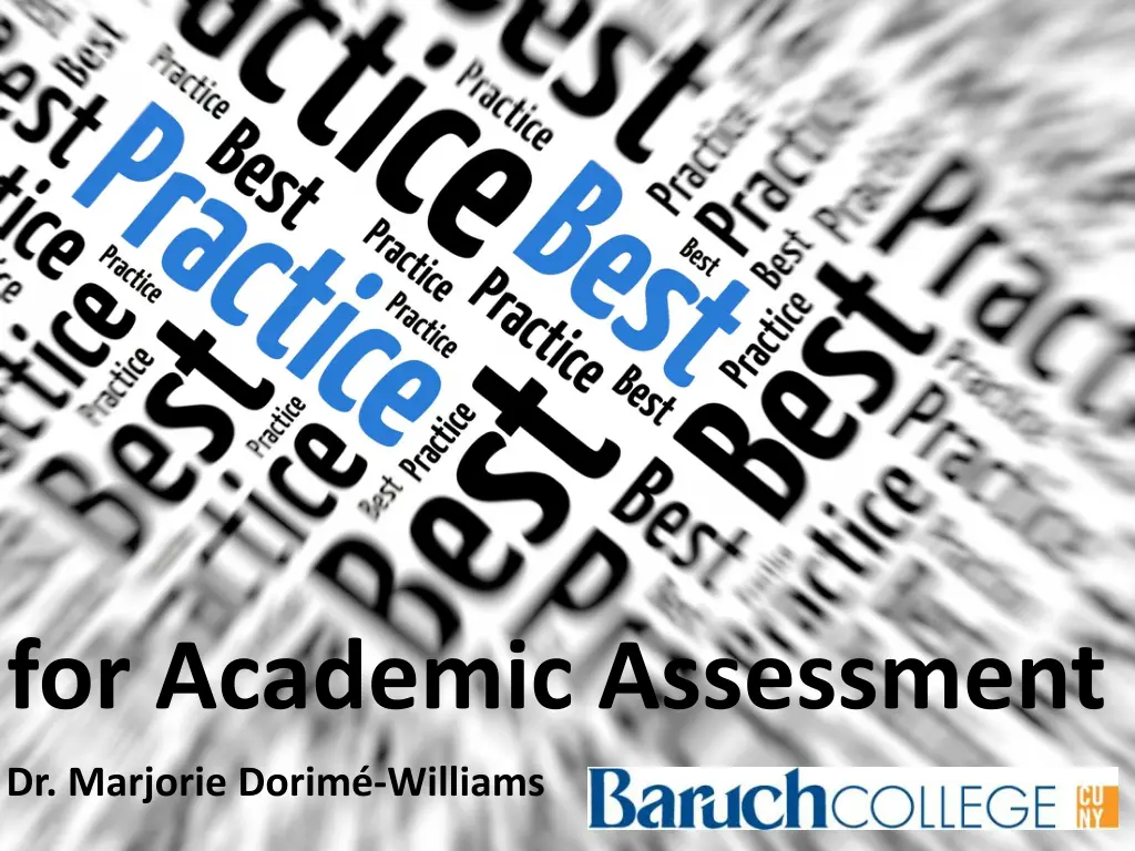 for academic assessment n.w