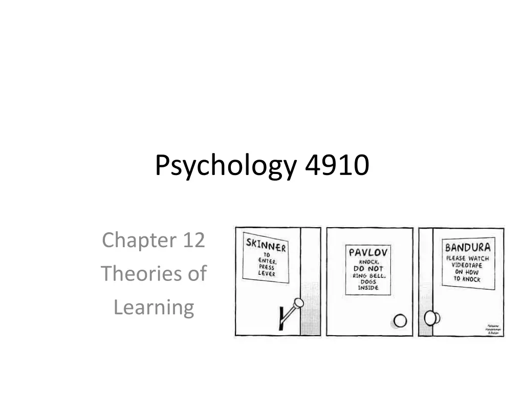 psychology 4910 n.w