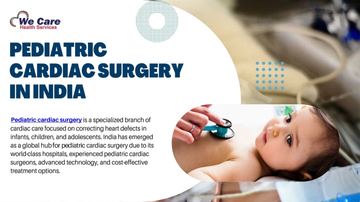 Pediatric Cardiac Surgery in India