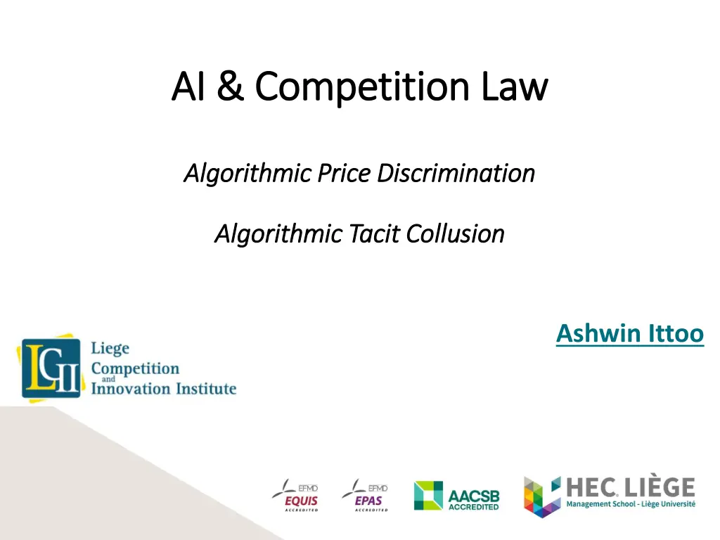 ai competition law ai competition law n.w