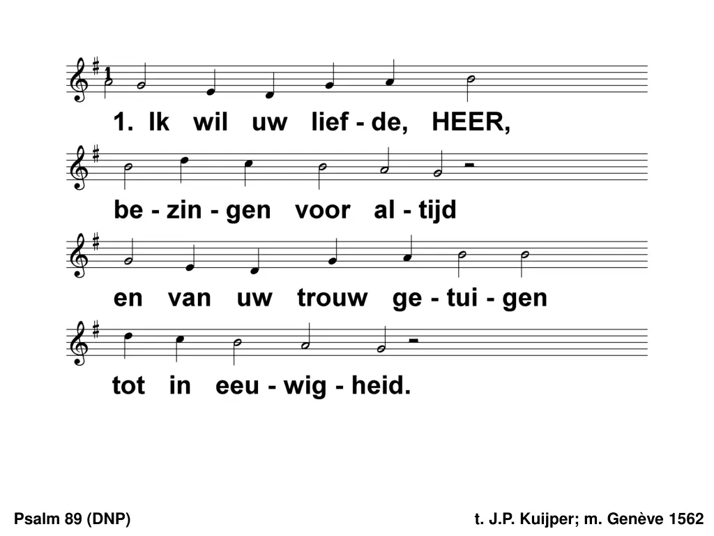 psalm 89 dnp n.w