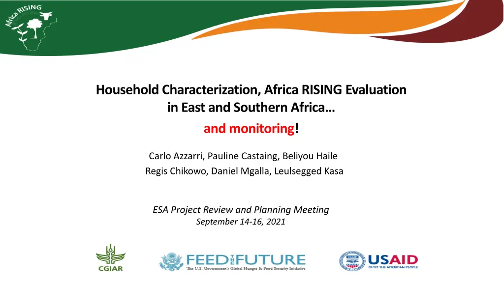 household characterization africa rising n.w