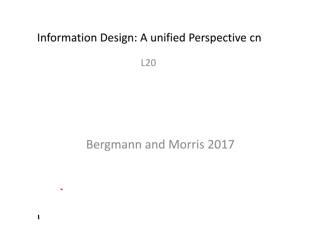 information design a unified perspective cn n.w