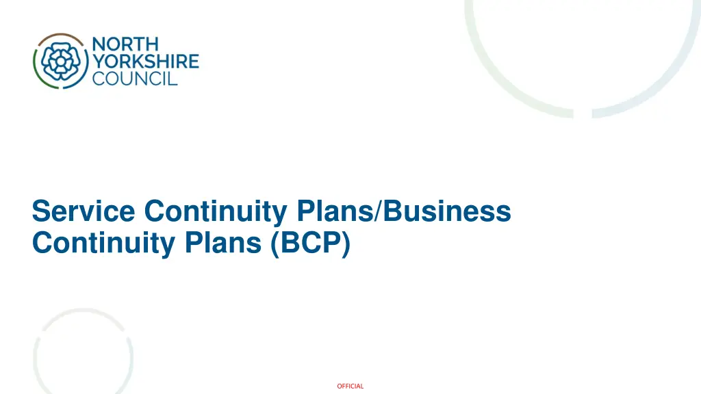 service continuity plans business continuity n.w