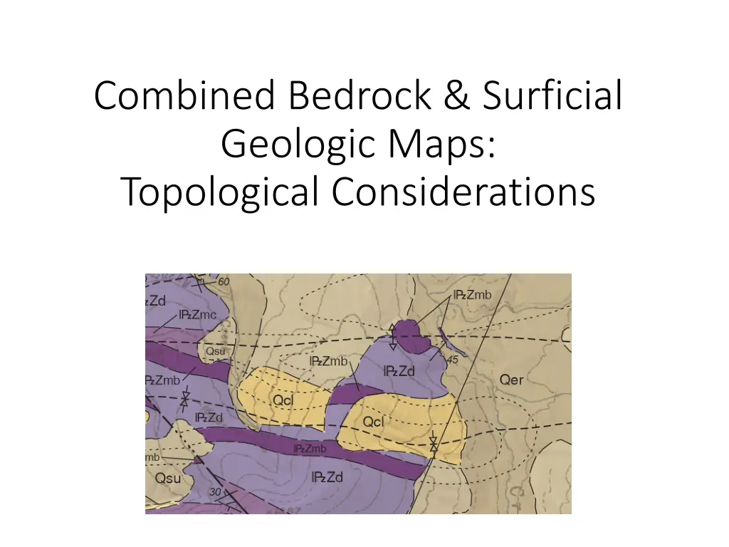 combined bedrock surficial geologic maps n.w