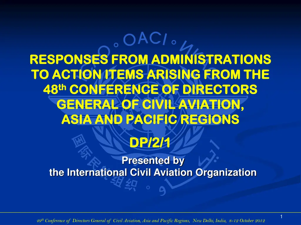 responses from administrations responses from n.w