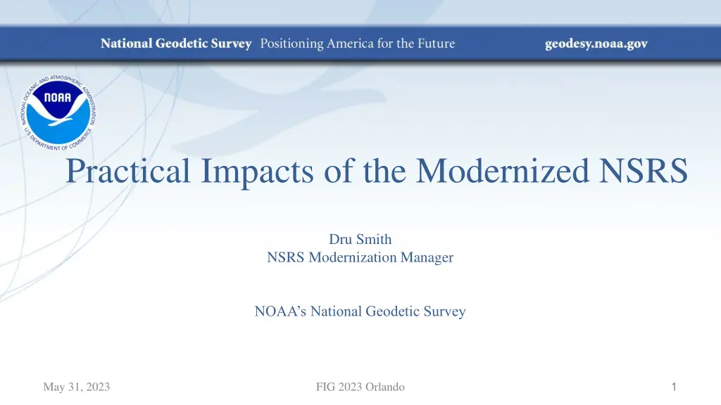 practical impacts of the modernized nsrs n.w