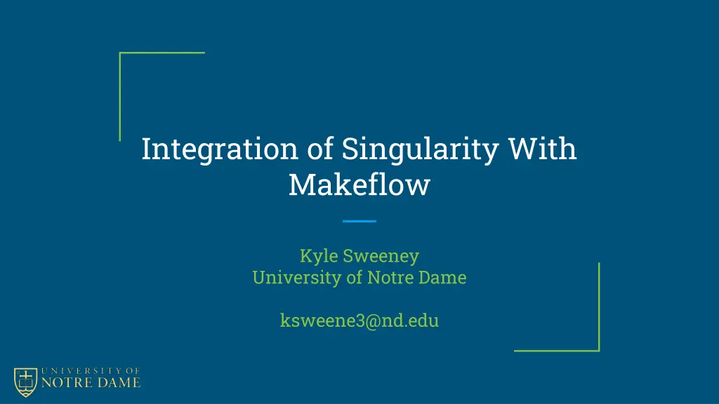 integration of singularity with makeflow n.w