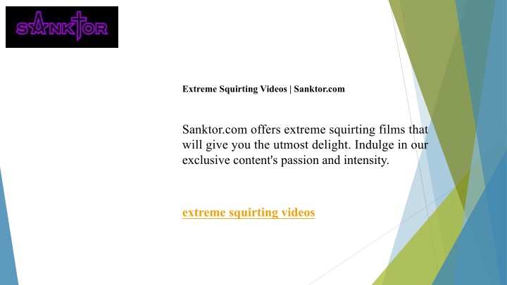 extreme squirting videos sanktor com n.w