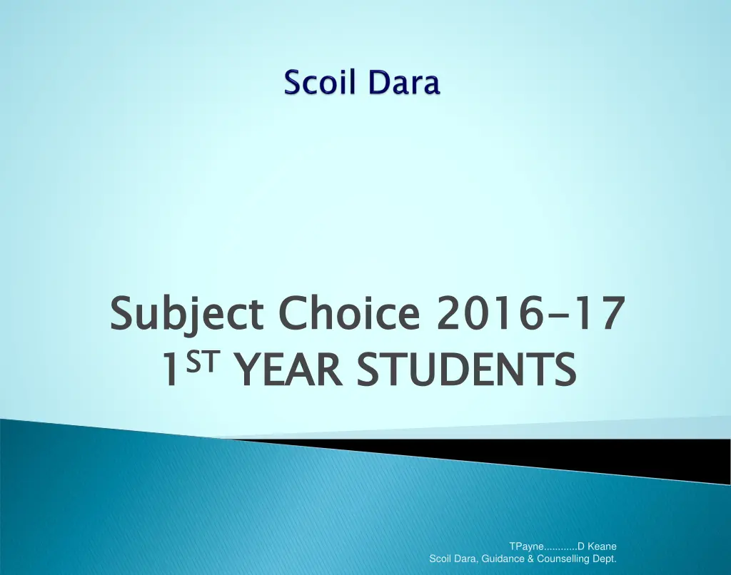 subject choice 2016 1 1 st n.w