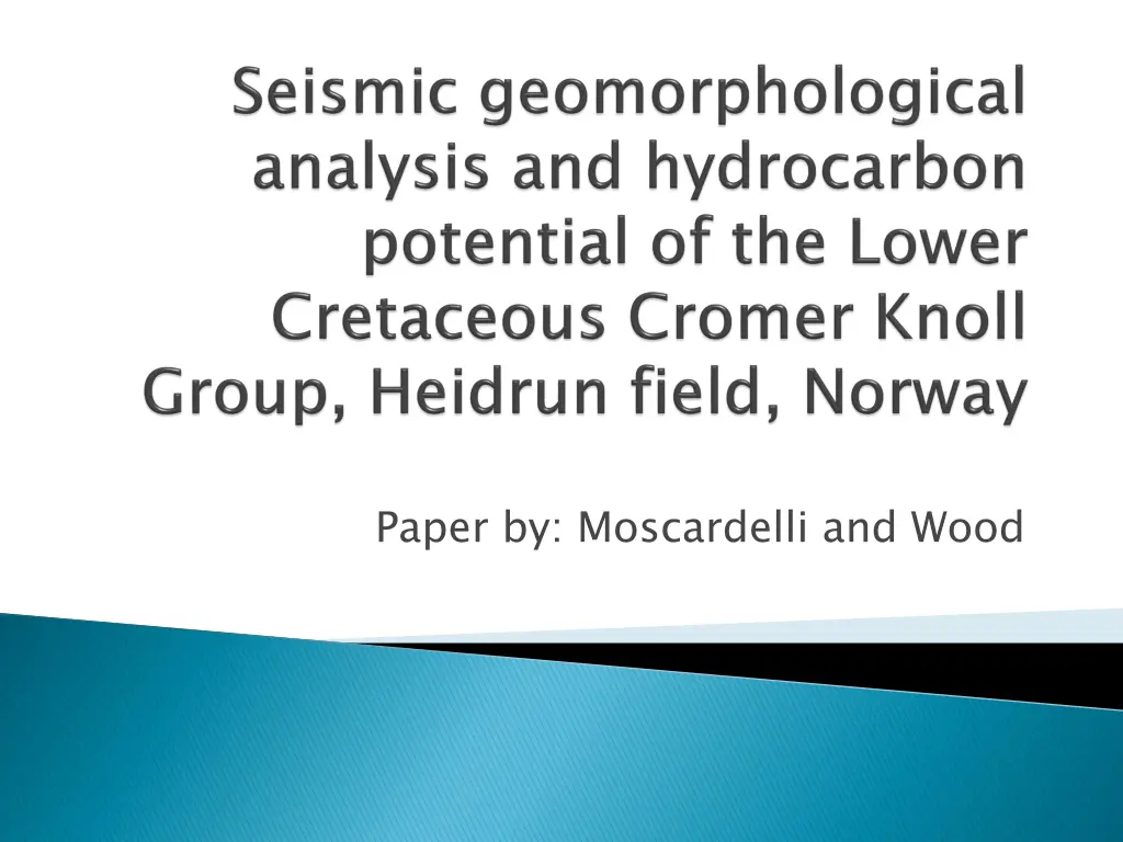 paper by moscardelli and wood n.w