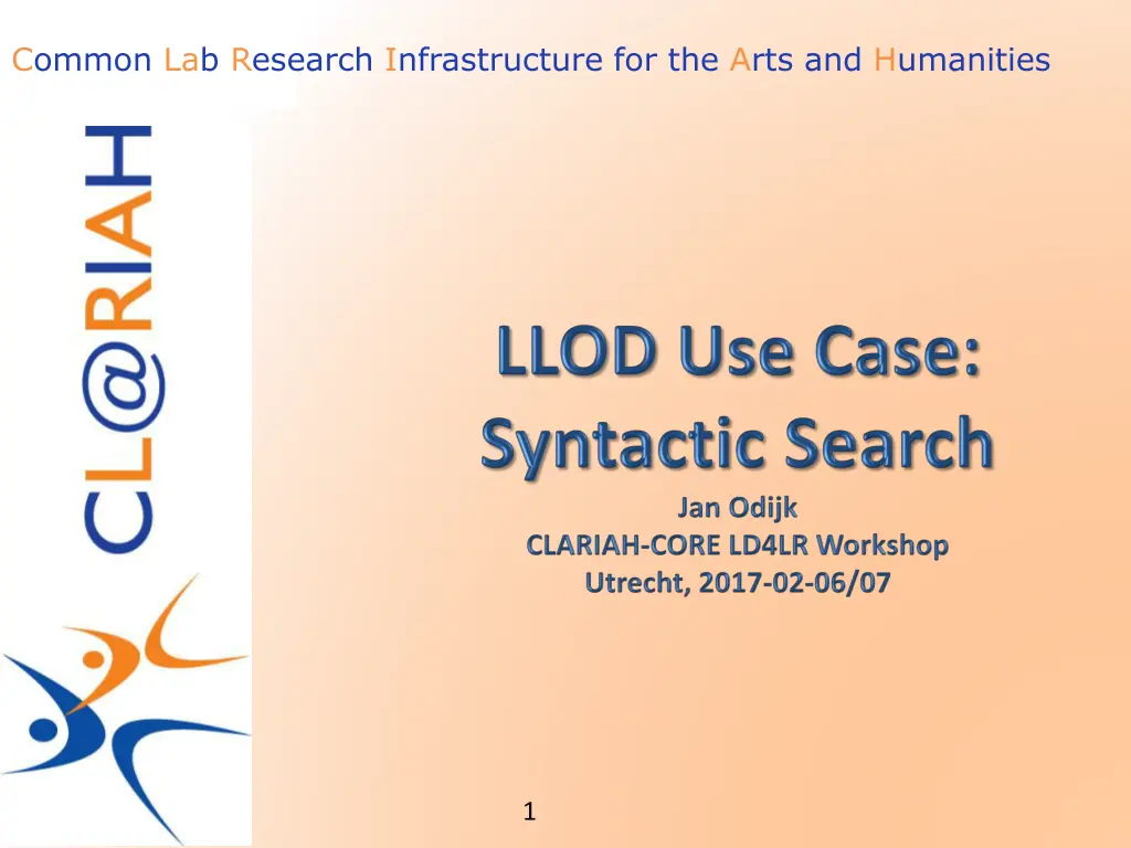 common lab research infrastructure for the arts n.w