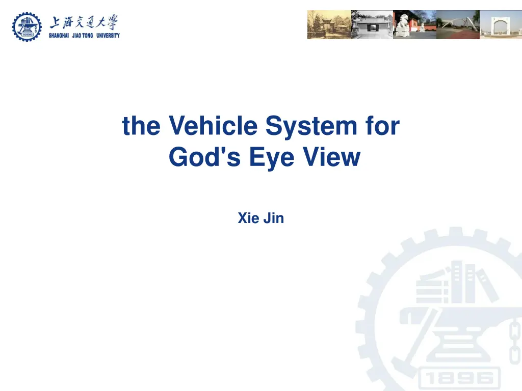 the vehicle system for god s eye view n.w