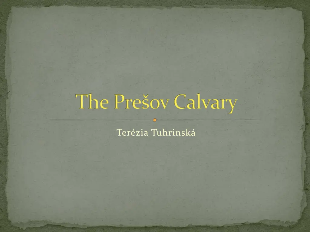 the pre ov calvary n.w