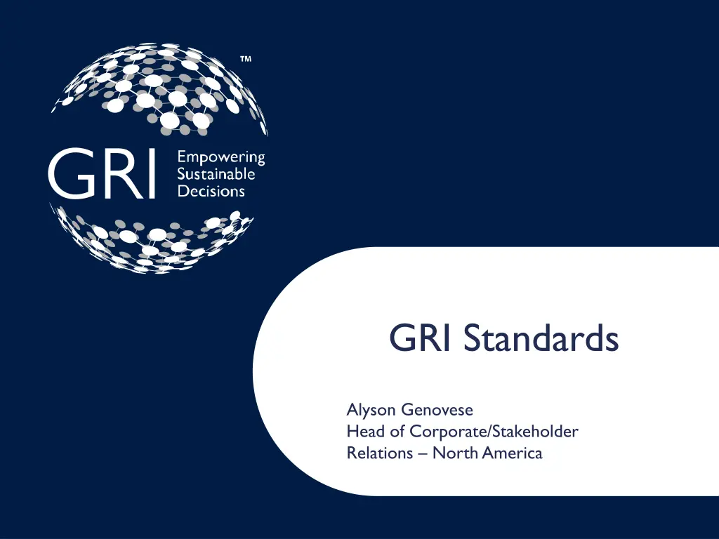 gri standards n.w