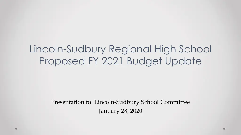 lincoln sudbury regional high school proposed n.w