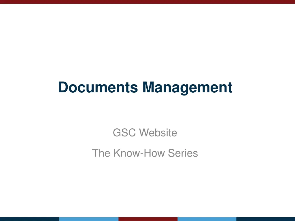 documents management n.w