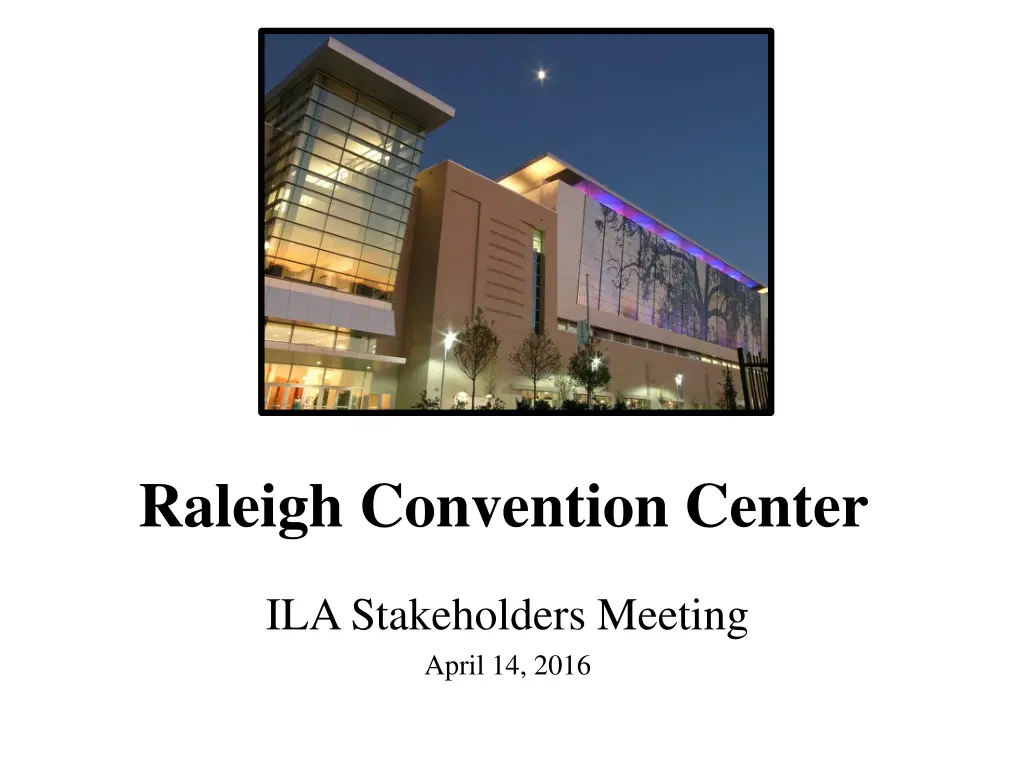 raleigh convention center n.w