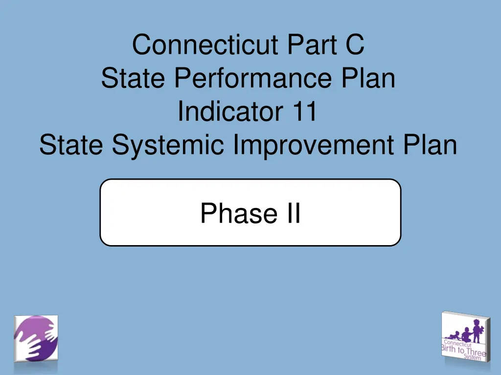 connecticut part c state performance plan n.w